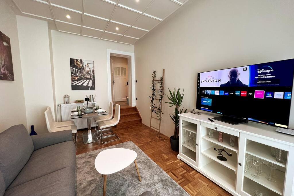 Soul-Apartment Terrasse Privat-Parkplatz Boxspringbett 55Zoll Tv Wlan Lipsko Exteriér fotografie