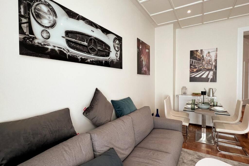 Soul-Apartment Terrasse Privat-Parkplatz Boxspringbett 55Zoll Tv Wlan Lipsko Exteriér fotografie