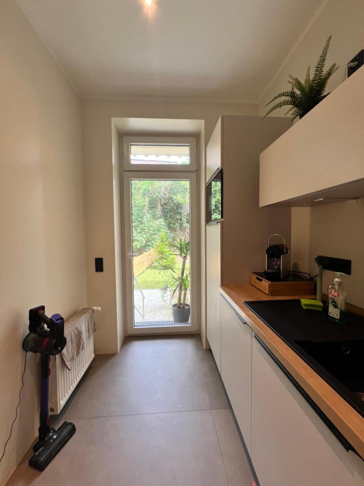 Soul-Apartment Terrasse Privat-Parkplatz Boxspringbett 55Zoll Tv Wlan Lipsko Exteriér fotografie